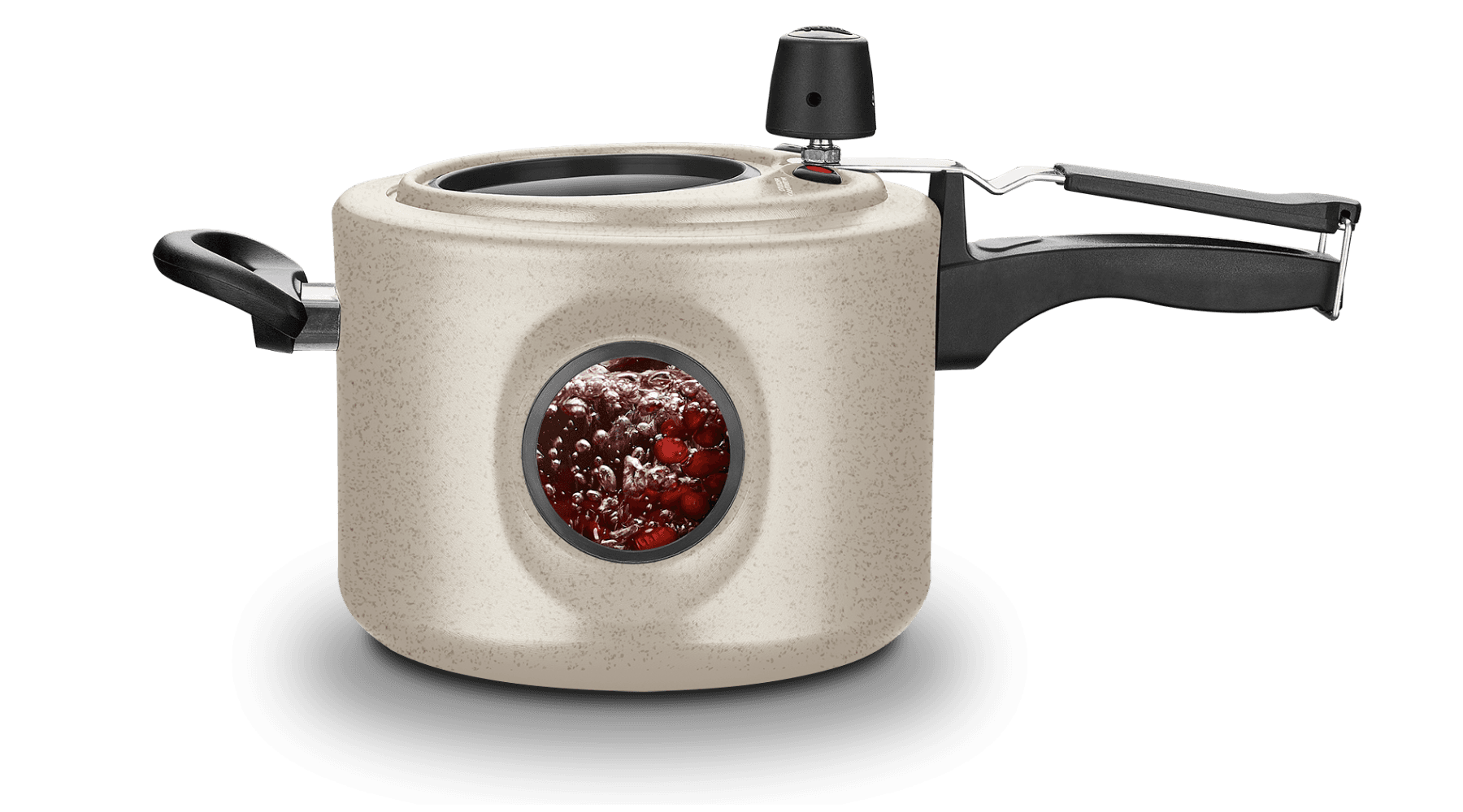 Panela de Pressão em Inox com Visor