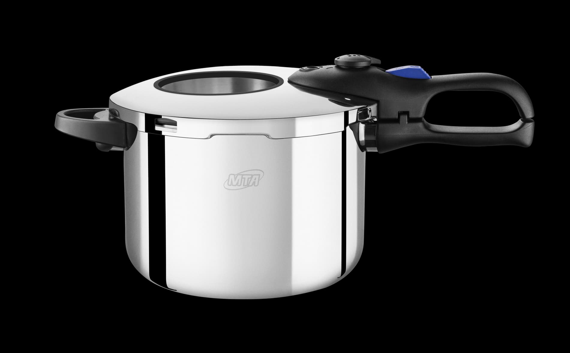 Panela de Pressão em Inox com Visor