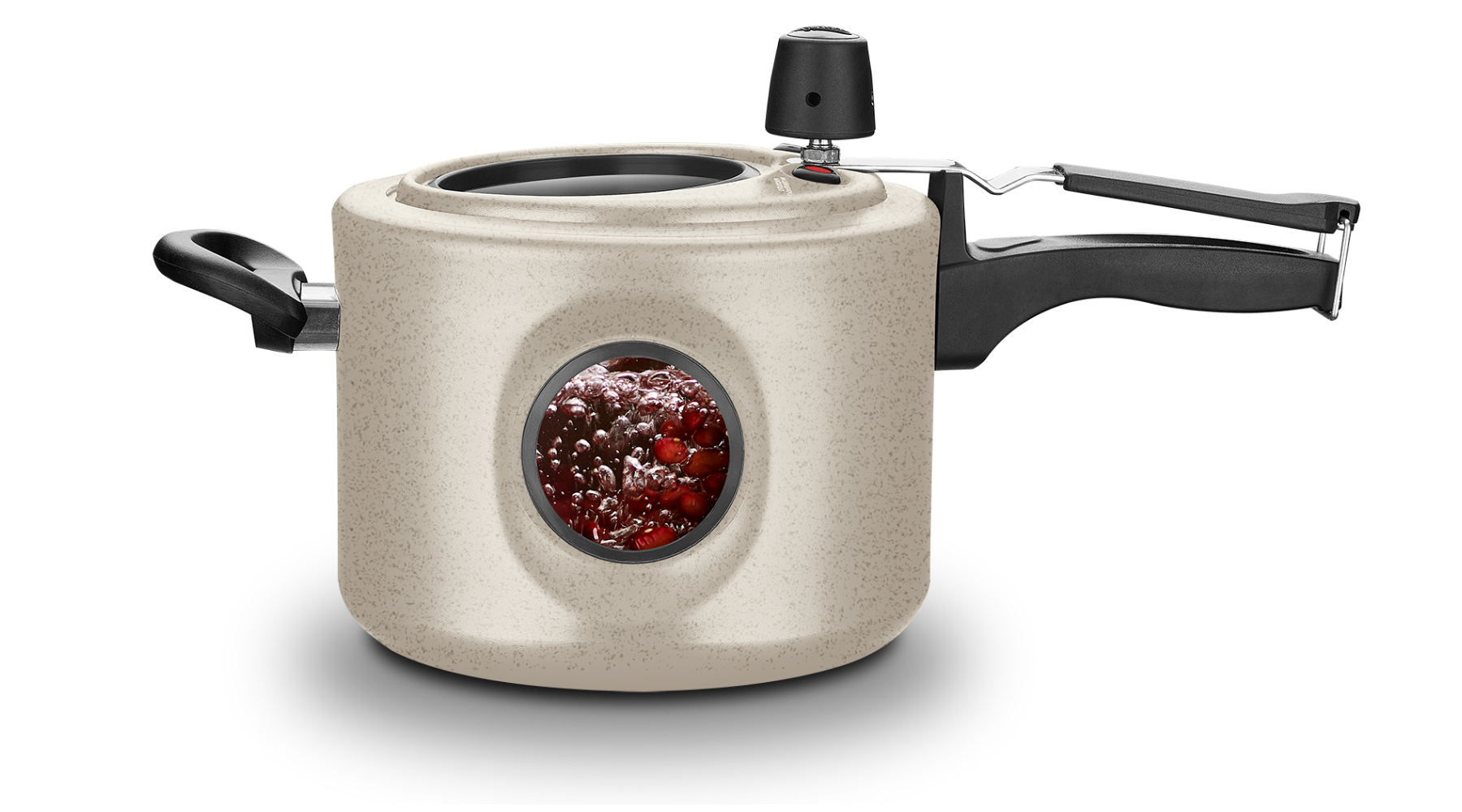 Panela de Pressão em Inox com Visor